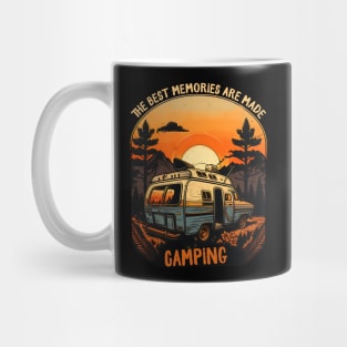 The best memories are made camping Mug